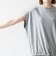 〈接触冷感/汗染み防止加工/洗濯機可能〉ドロスト フレンチスリーブ TEE
