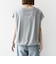 〈接触冷感/汗染み防止加工/洗濯機可能〉ドロスト フレンチスリーブ TEE
