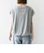 〈接触冷感/汗染み防止加工/洗濯機可能〉ドロスト フレンチスリーブ TEE