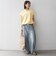 〈接触冷感/汗染み防止加工/洗濯機可能〉ドロスト フレンチスリーブ TEE