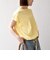 〈接触冷感/汗染み防止加工/洗濯機可能〉ドロスト フレンチスリーブ TEE