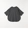 quaranciel:〈接触冷感/汗染み防止加工/洗濯機可能〉ラウンドヘム クルー ビッグ TEE