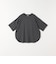 quaranciel:〈接触冷感/汗染み防止加工/洗濯機可能〉ラウンドヘム クルー ビッグ TEE