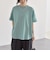 quaranciel:〈接触冷感/汗染み防止加工/洗濯機可能〉ラウンドヘム クルー ビッグ TEE