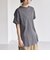 quaranciel:〈接触冷感/汗染み防止/洗濯機可能〉スリット ルーズ チュニック TEE
