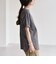 quaranciel:〈接触冷感/汗染み防止/洗濯機可能〉スリット ルーズ チュニック TEE