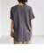 quaranciel:〈接触冷感/汗染み防止/洗濯機可能〉スリット ルーズ チュニック TEE