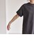 quaranciel:〈接触冷感/汗染み防止/洗濯機可能〉スリット ルーズ チュニック TEE