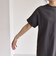 quaranciel:〈接触冷感/汗染み防止/洗濯機可能〉スリット ルーズ チュニック TEE