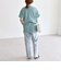 quaranciel:〈接触冷感/汗染み防止/洗濯機可能〉スリット ルーズ チュニック TEE