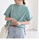 quaranciel:〈接触冷感/汗染み防止/洗濯機可能〉スリット ルーズ チュニック TEE