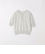 SHIPS any:〈接触冷感/手洗い可能〉ビジュー ヘンリーネック ニット プルオーバー