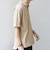 【WEB限定】SHIPS any:〈接触冷感〉COOL TOUCH スムース リラックス ポロシャツ◇