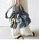 【WEB限定】チャーム 付き フリル 巾着 ショルダー