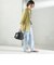 【WEB限定】チャーム 付き フリル 巾着 ショルダー