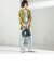 【WEB限定】チャーム 付き フリル 巾着 ショルダー