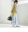 【WEB限定】チャーム 付き フリル 巾着 ショルダー