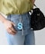 【WEB限定】チャーム 付き フリル 巾着 ショルダー