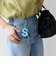 【WEB限定】チャーム 付き フリル 巾着 ショルダー