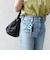 【WEB限定】チャーム 付き フリル 巾着 ショルダー
