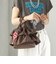 【WEB限定】チャーム 付き フリル 巾着 ショルダー