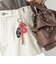 【WEB限定】チャーム 付き フリル 巾着 ショルダー