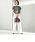 【WEB限定】チャーム 付き フリル 巾着 ショルダー