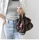 【WEB限定】チャーム 付き フリル 巾着 ショルダー