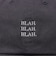 【一部WEB限定】newhattan: BLAH BLAH BLAH. 刺繍 ベースボールキャップ◇