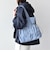 【一部WEB限定】A4 ナイロン ギャザー トートバッグ◇