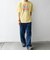 SCREEN STARS: ガーメントダイ フェード カラー レトロ グラフィック Tシャツ◇