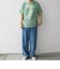 SCREEN STARS: ガーメントダイ フェード カラー レトロ グラフィック Tシャツ◇