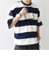 SHIPS any: ワイド カラー ボーダー スピンドル Tシャツ◇