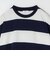 SHIPS any: ワイド カラー ボーダー スピンドル Tシャツ◇