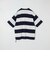 SHIPS any: ワイド カラー ボーダー スピンドル Tシャツ◇