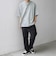 SHIPS any: コットン/リネン バンド スキッパー ハーフスリーブ シャツ◇