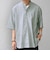 SHIPS any: コットン/リネン バンド スキッパー ハーフスリーブ シャツ◇