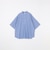 SHIPS any: コットン/リネン バンド スキッパー ハーフスリーブ シャツ◇