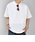SHIPS any: JAPAN MADE ハイゲージ コットン リラックス リブネック Tシャツ◇