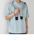 SHIPS any: JAPAN MADE ハイゲージ コットン リラックス リブネック Tシャツ◇