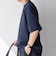 SHIPS any: JAPAN MADE ハイゲージ コットン リラックス リブネック Tシャツ◇