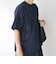 SHIPS any: JAPAN MADE ハイゲージ コットン リラックス リブネック Tシャツ◇