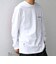 SNOOPY コラボ 75th グラフィック プリント Tシャツ(ロンT)◇