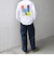 SNOOPY コラボ 75th グラフィック プリント Tシャツ(ロンT)◇