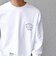 SNOOPY コラボ 75th グラフィック プリント Tシャツ(ロンT)◇