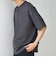 SHIPS any:〈接触冷感・遮熱・UVカット機能等〉サマーファンクション 鹿の子 ヘンリーネック Tシャツ◇