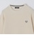 【SHIPS別注】FRED PERRY: シングル ティップ ワッフル ニット