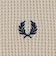 【SHIPS別注】FRED PERRY: シングル ティップ ワッフル ニット