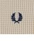 【SHIPS別注】FRED PERRY: シングル ティップ ワッフル ニット