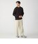 【SHIPS別注】FRED PERRY: シングル ティップ ワッフル ニット